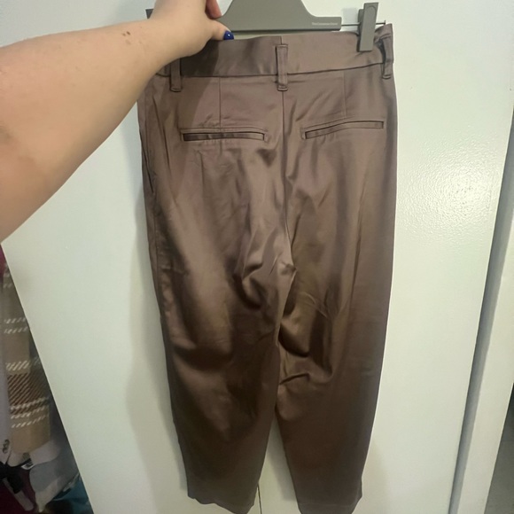 Aritzia Babaton High Waist Satin Pants - Picture 2 of 3